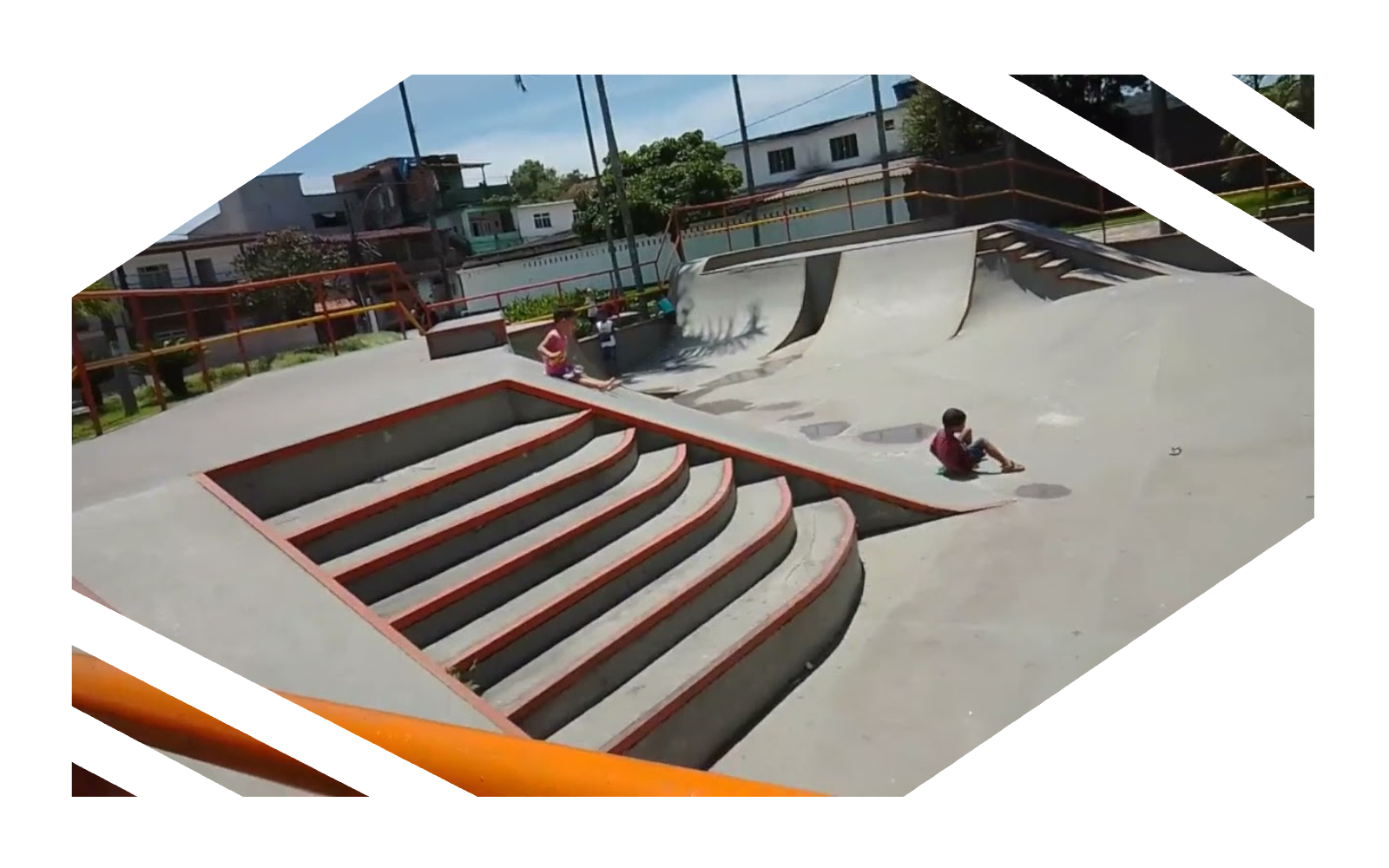 pista de skate vasia
